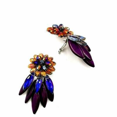 Plum Purple Earrings