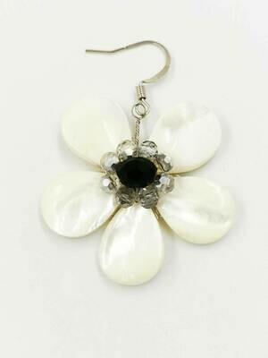 Pearly Petals Earrings