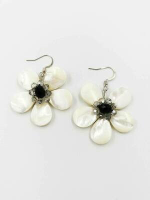 Pearly Petals Earrings