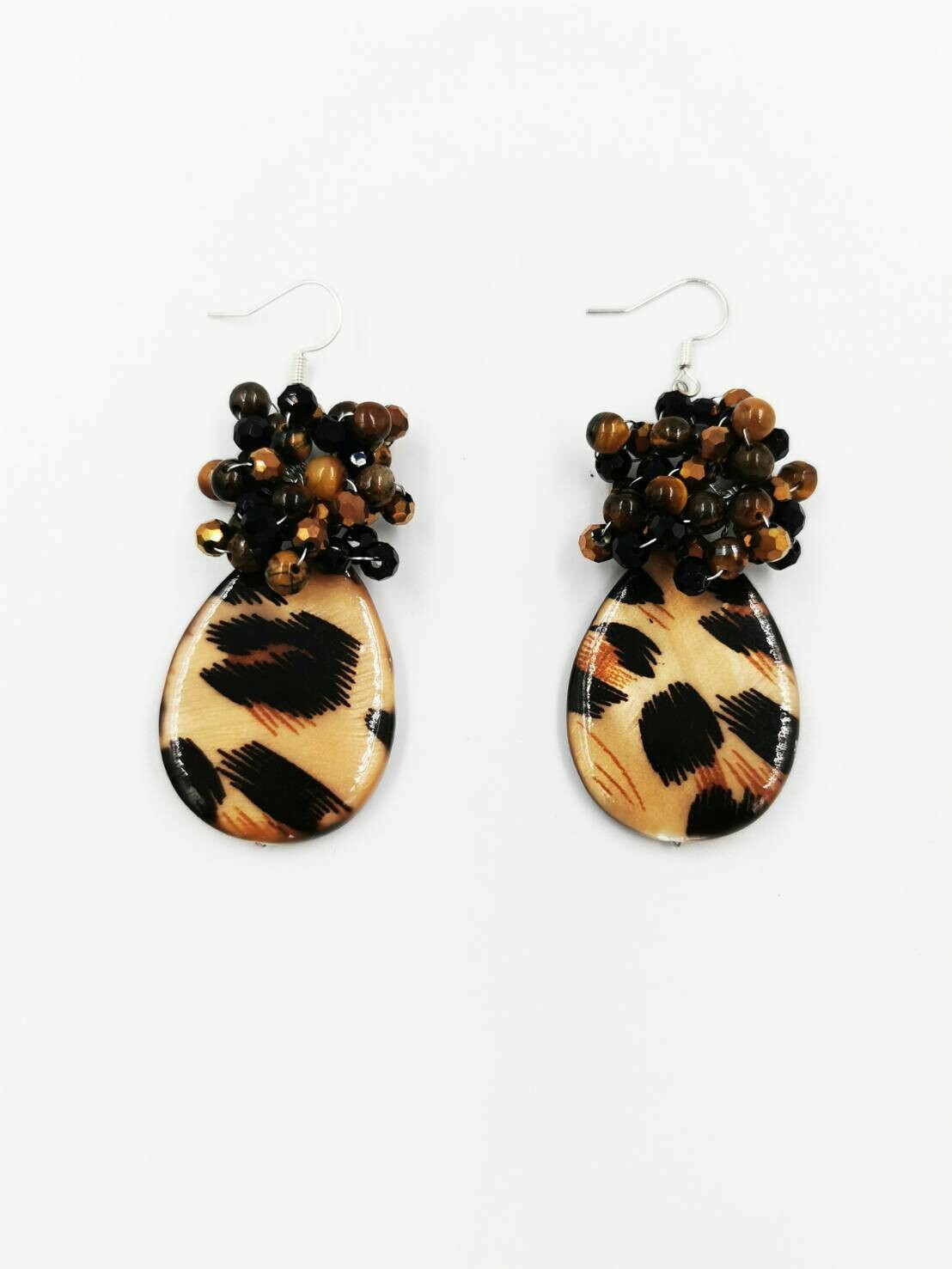Luxe Leopard Dangle Earrings