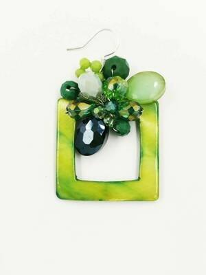 Eyecatching Emerald Earrings