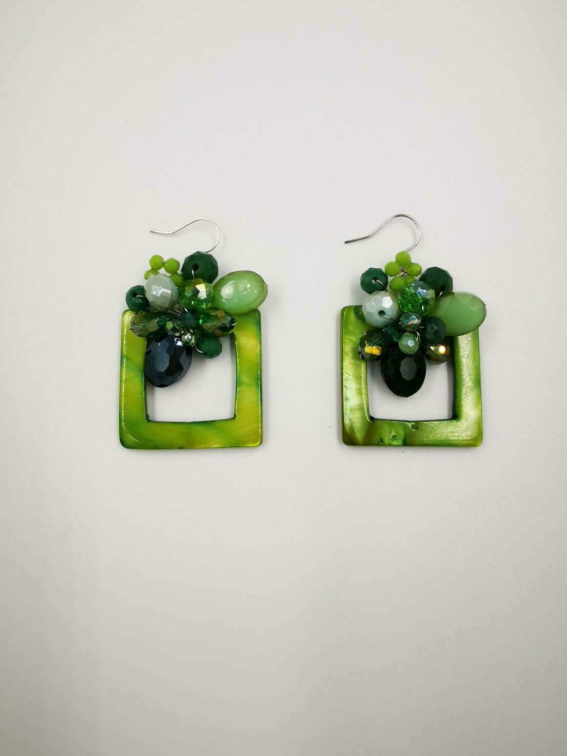 Eyecatching Emerald Earrings