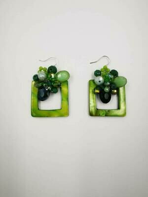 Eyecatching Emerald Earrings