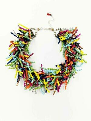 Colours of Summer Statement Necklace