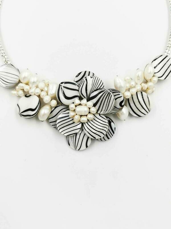 Fantastically Floral Statement Necklace