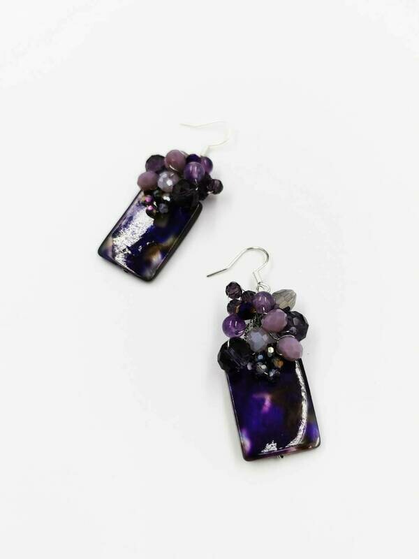 Passion For Purple Earrings