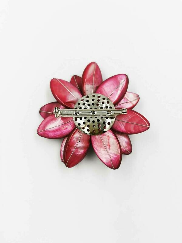 Pretty Pink Petals Brooch