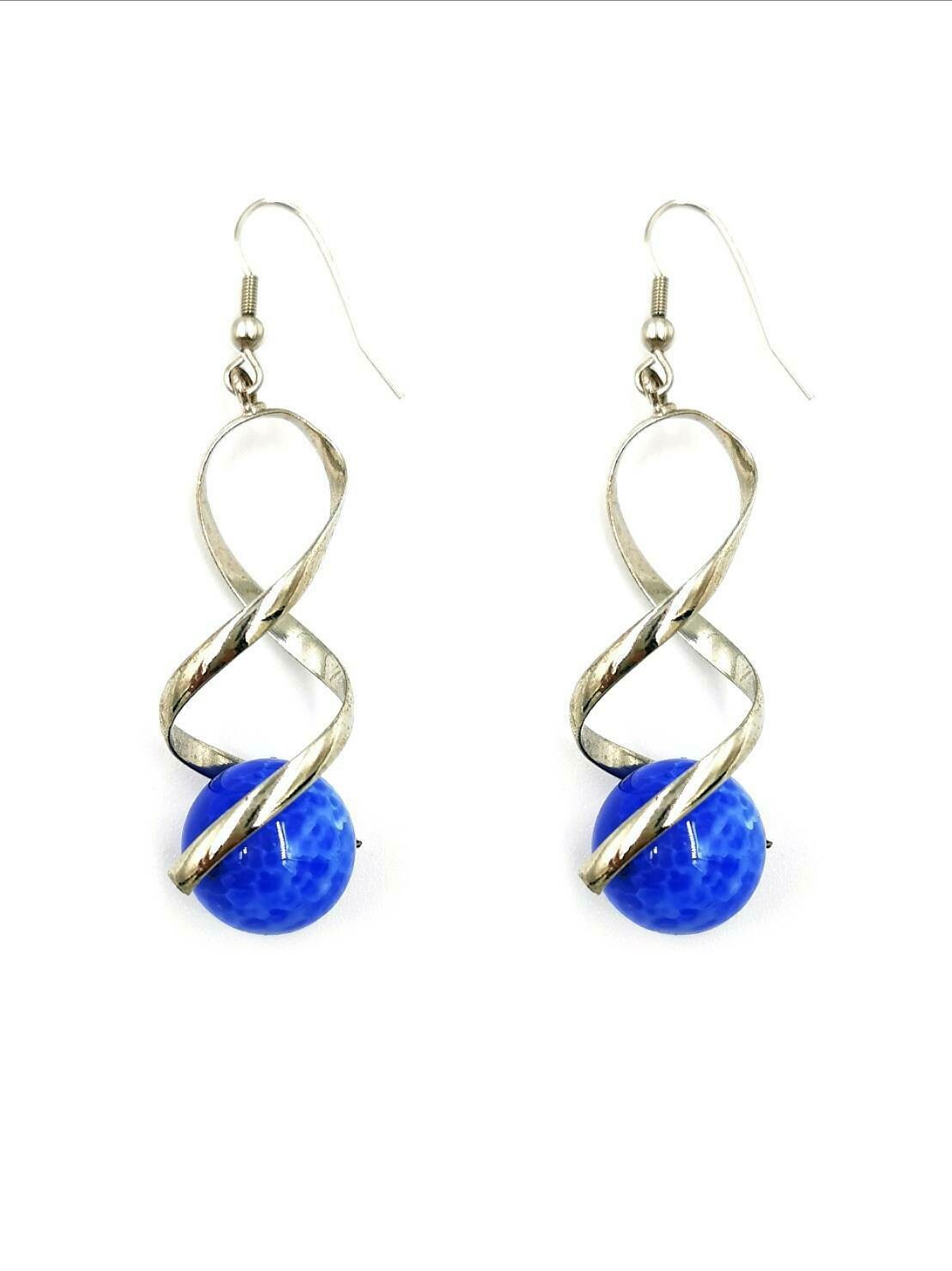 Beautifully Blue Dangle Earrings