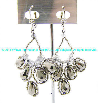 Grey Mist Earrings