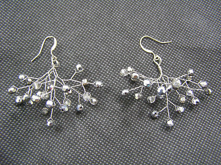 Delicate Dangles Bridal Earrings