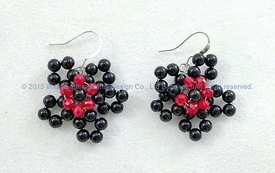 Red Razzmatazz Earrings