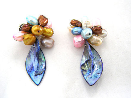 Luminous Mother of Pearl Earrings