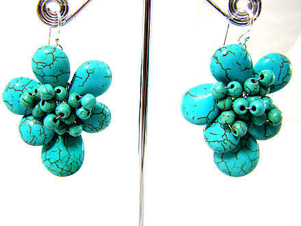 Trendy in Turquoise Earrings