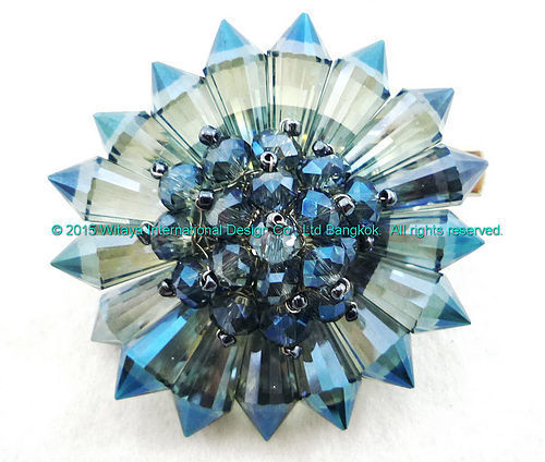 Sparkling Starfire Brooch