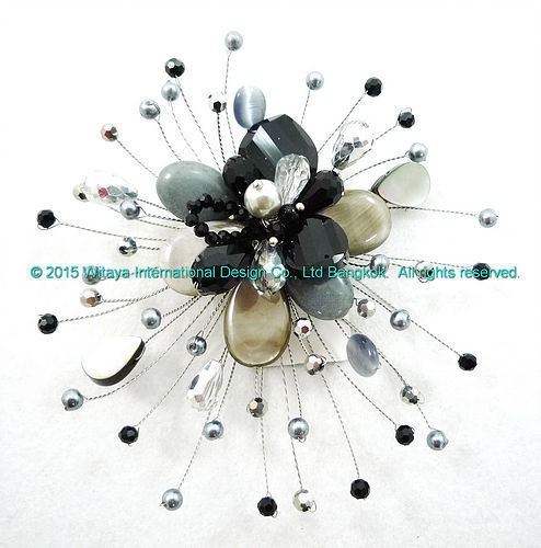 Dainty Firework Brooch
