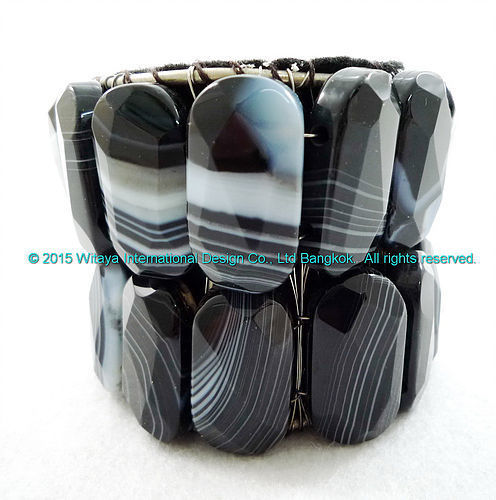 Night Skies Chunky Bead Bracelet