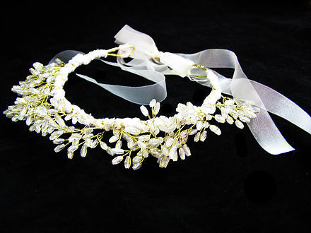 Golden Gleam Bridal Tiara