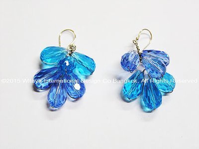 Beach Blue Earrings