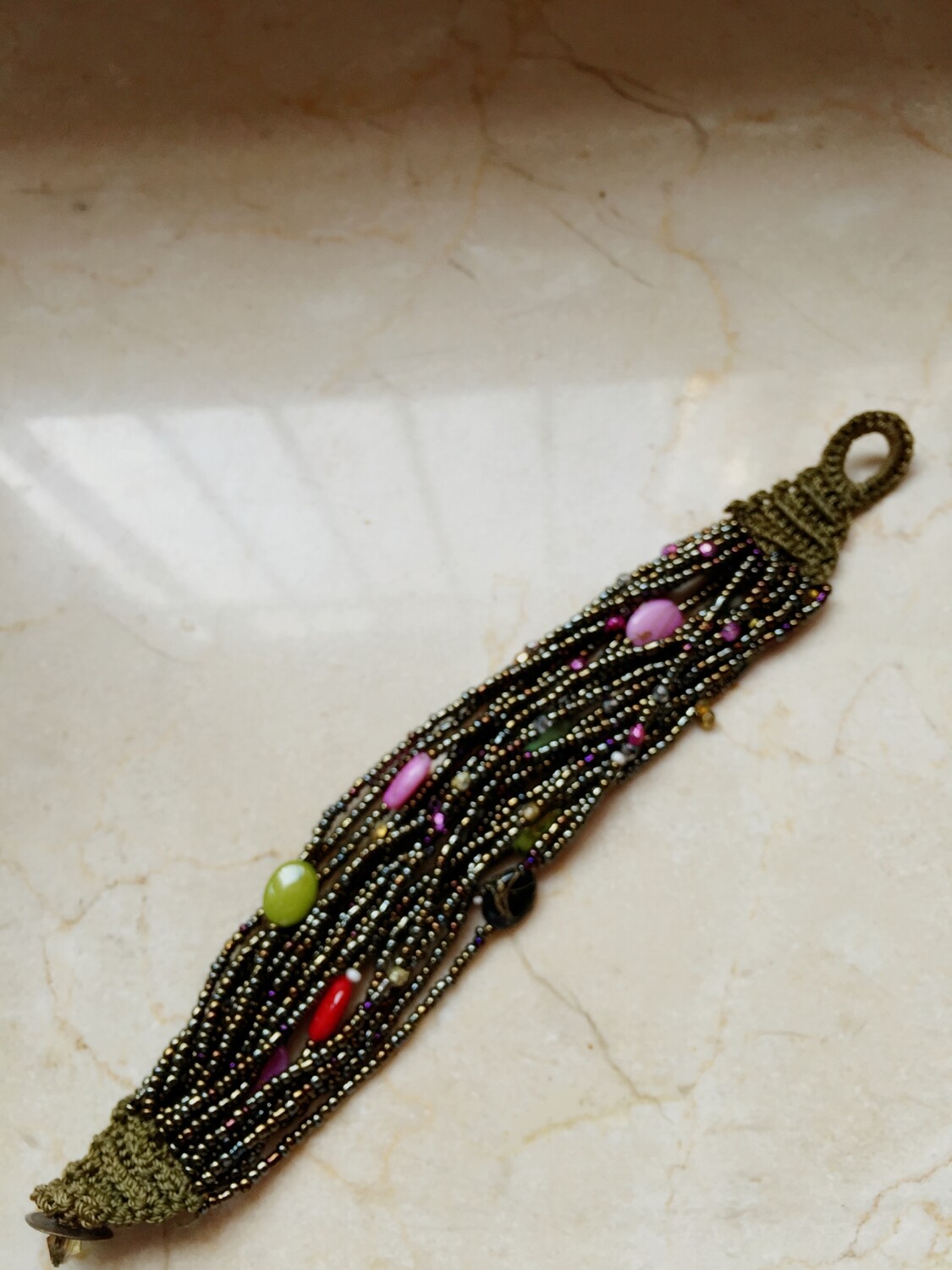 Egyptian beaded bracelet