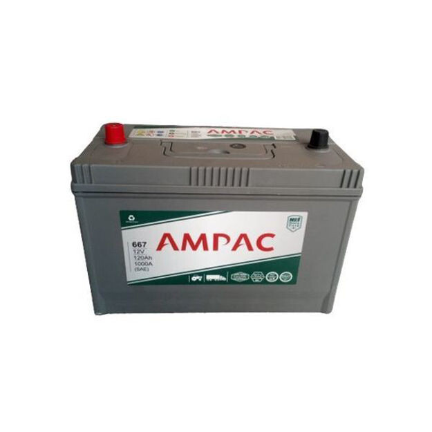 Ampac 667 commercial battery