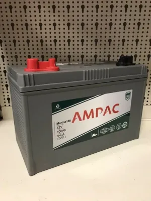 marine 100 120ah double pole leisure battery