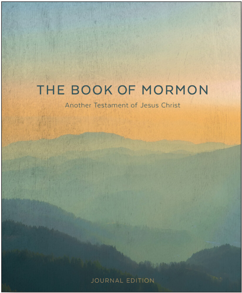 The Book of Mormon, Journal Edition, Mountains (Lined)