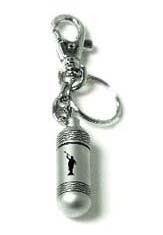 Oil Vial, Angel Moroni Satin