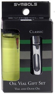 Oil Vial Gift Set Classic Silver