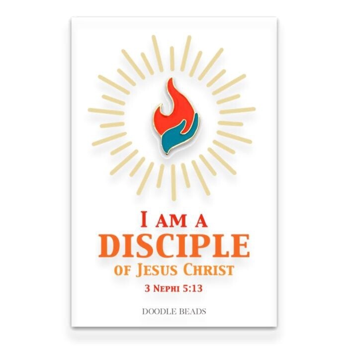 I Am A Disciple Of Jesus Christ Enamel Pin