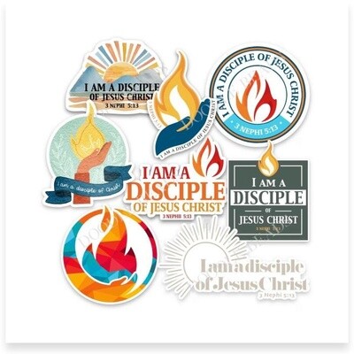 I Am A Disciple Of Jesus Christ Stickers