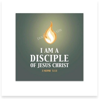 I Am A Disciple Of Jesus Christ Bookmarks and Print