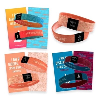 I Am A Disciple Of Jesus Christ Reversible Woven Wristband
