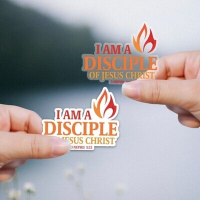 I Am A Disciple Of Jesus Christ Stickers