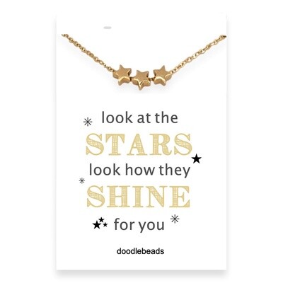 Look at the stars necklace