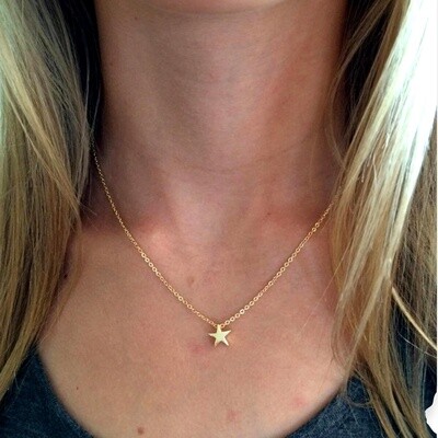 I Know The Plans Star necklace