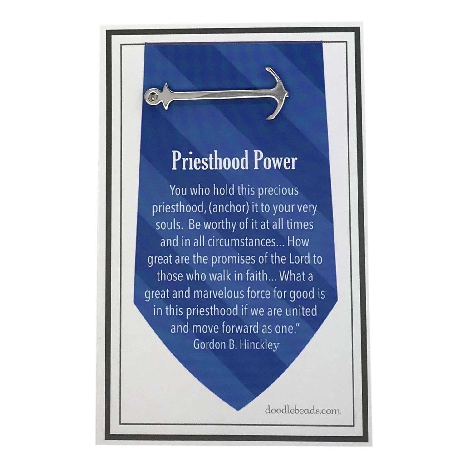 Anchor Tie Bar - Priesthood Power