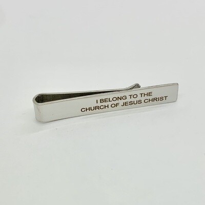 Baptism Greeting Card with "I Belong." Tie Bar