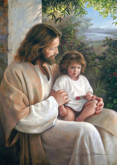 Forever &amp; Ever, by Greg Olsen. 5&quot;x 7&quot; Print