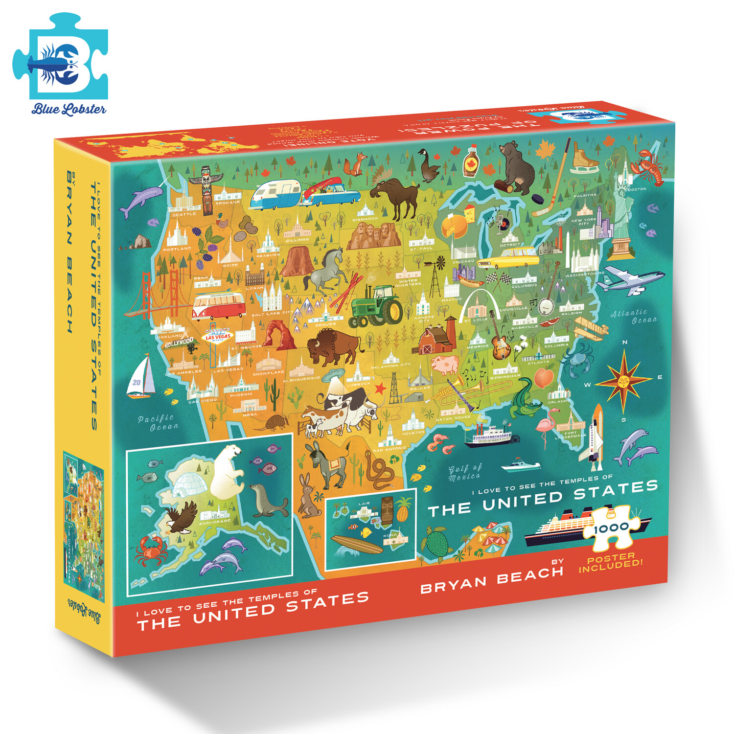 US Temple Map Puzzle in store end of July 2020