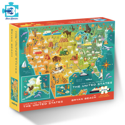 US Temple Map Puzzle in store end of July 2020