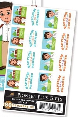 Baptism is a promise stickers