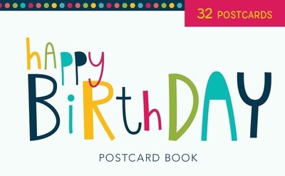 Postcard Booklet Primary Birthday