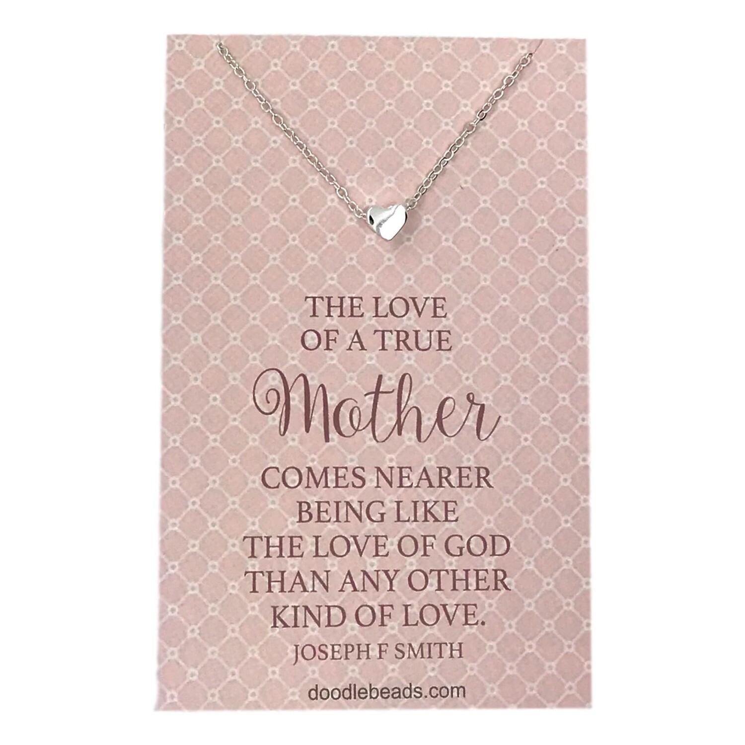 mothers love heart necklace