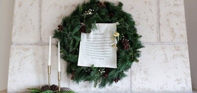 NAT927 - Silent Night Canvas Banner