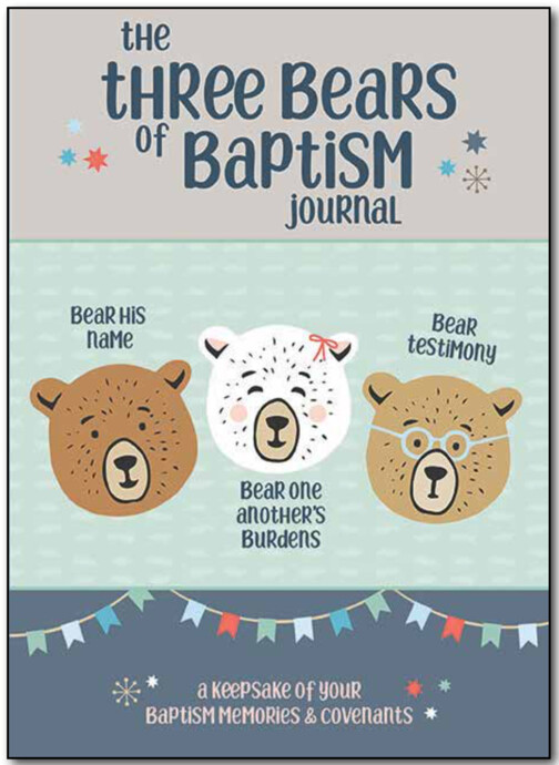 Journal Guided Three Bears of Baptism