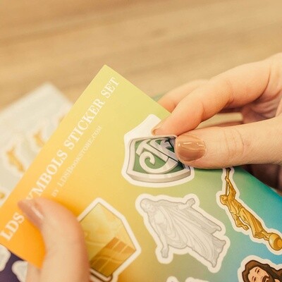 LDS Symbols Stickers Bundle (5 SHEETS 54 STICKERS TOTAL)