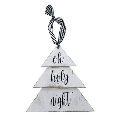 Oh Holy Night Tree Ornament