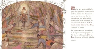 This is Jesus with Artwork by J. Kirk Richards