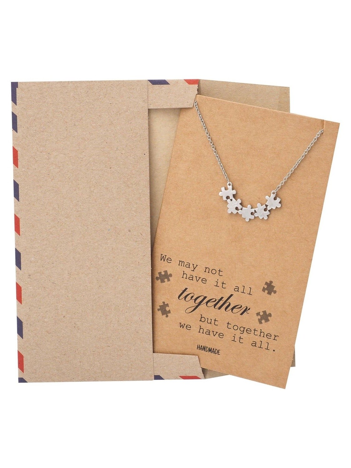 Charlotte Puzzle Piece Necklace