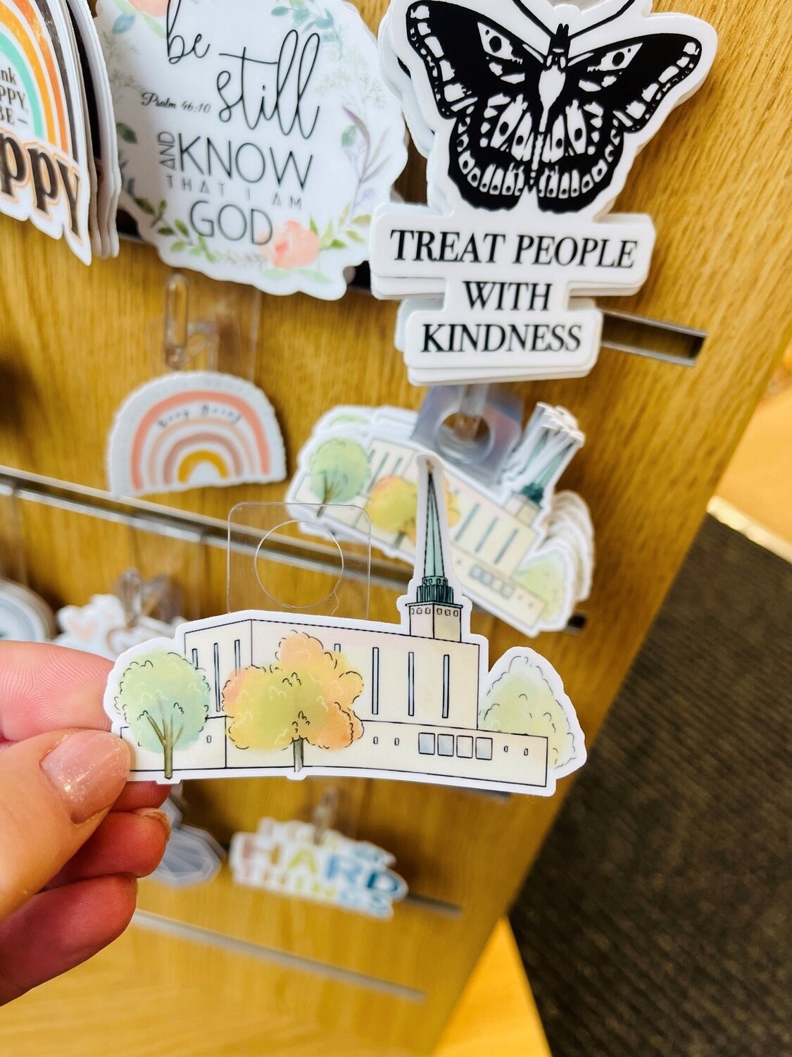 London Temple sticker